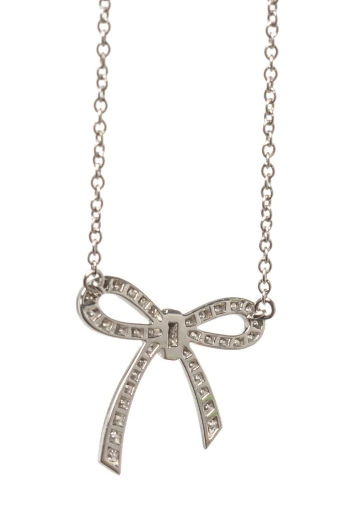 商品[二手商品] Tiffany & Co.|Tiffany & Co. Silver Bow Pendant Necklace,价格¥15855,第5张图片详细描述