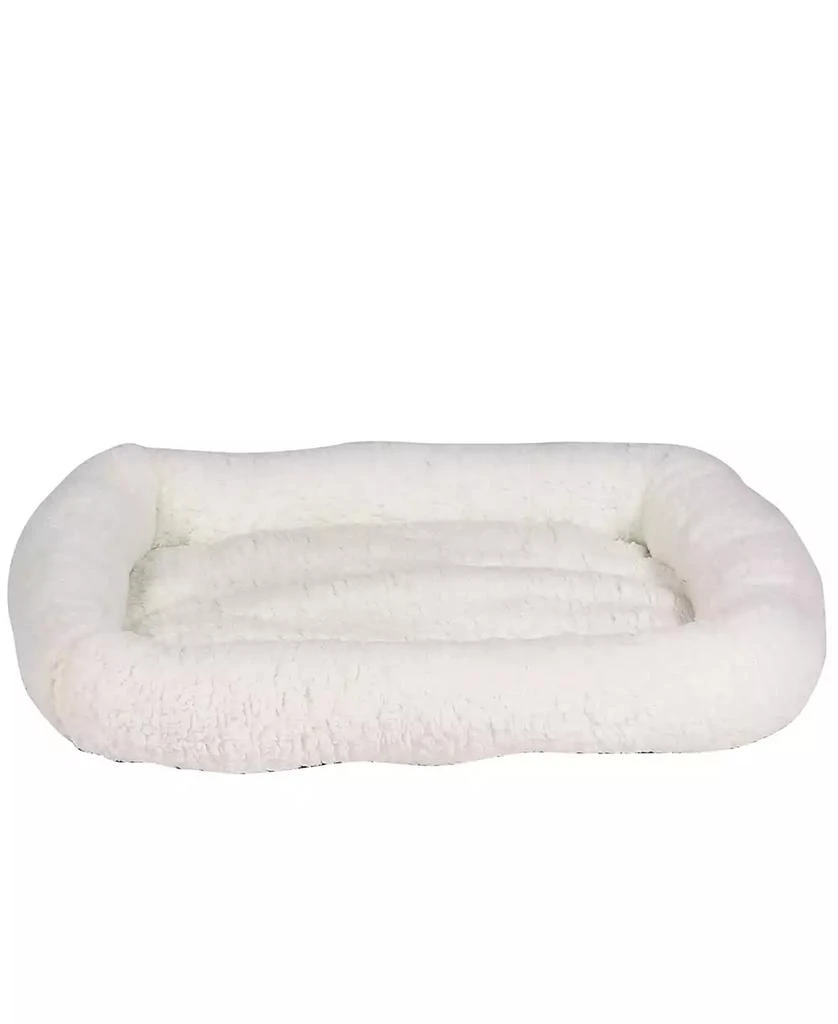 商品Macy's|Happycare Textiles Self-Warming Super Soft Sherpa Crate Cushion Dog and Pet Bed,价格¥445,第1张图片