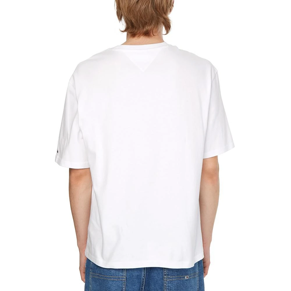 商品Tommy Hilfiger|Men's Timeless Arch Logo Boxy Fit T-shirt,价格¥143,第4张图片详细描述