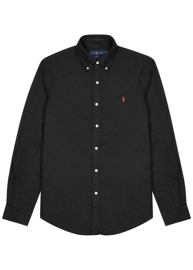 商品Ralph Lauren|Black cotton Oxford shirt,价格¥1197,第1张图片