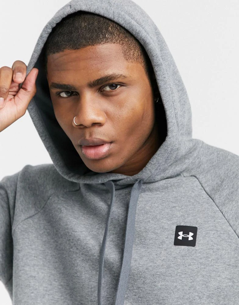 商品Under Armour|Under Armour Training Rival fleece hoodie in grey,价格¥221,第3张图片详细描述