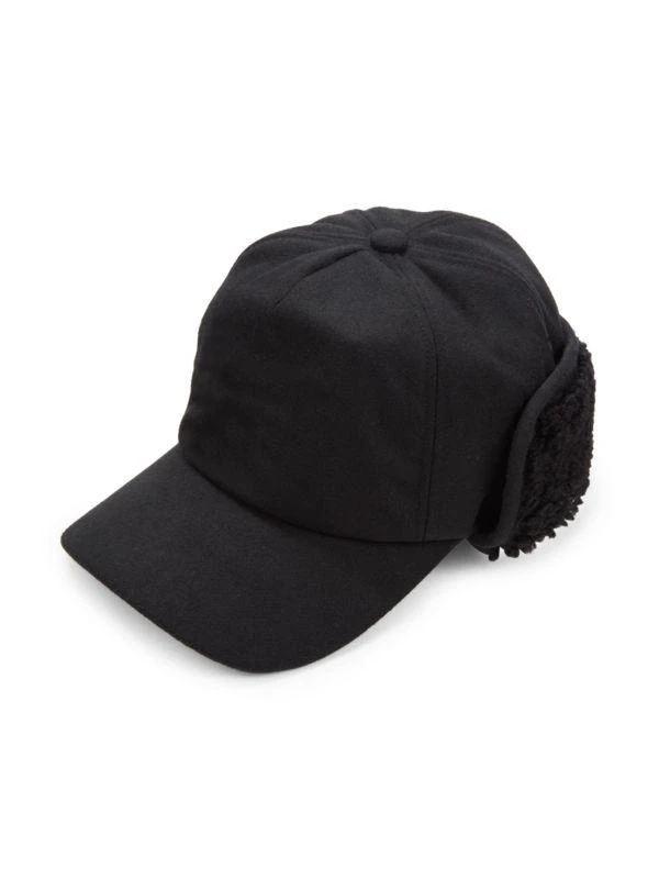 商品UGG|Faux Fur Trim Baseball Cap,价格¥487,第1张图片