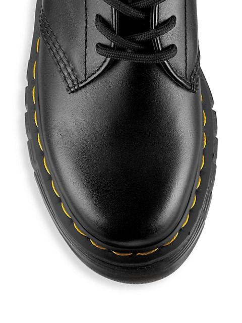 Audrick 3-Eye Leather Platform Shoes商品第4张图片规格展示