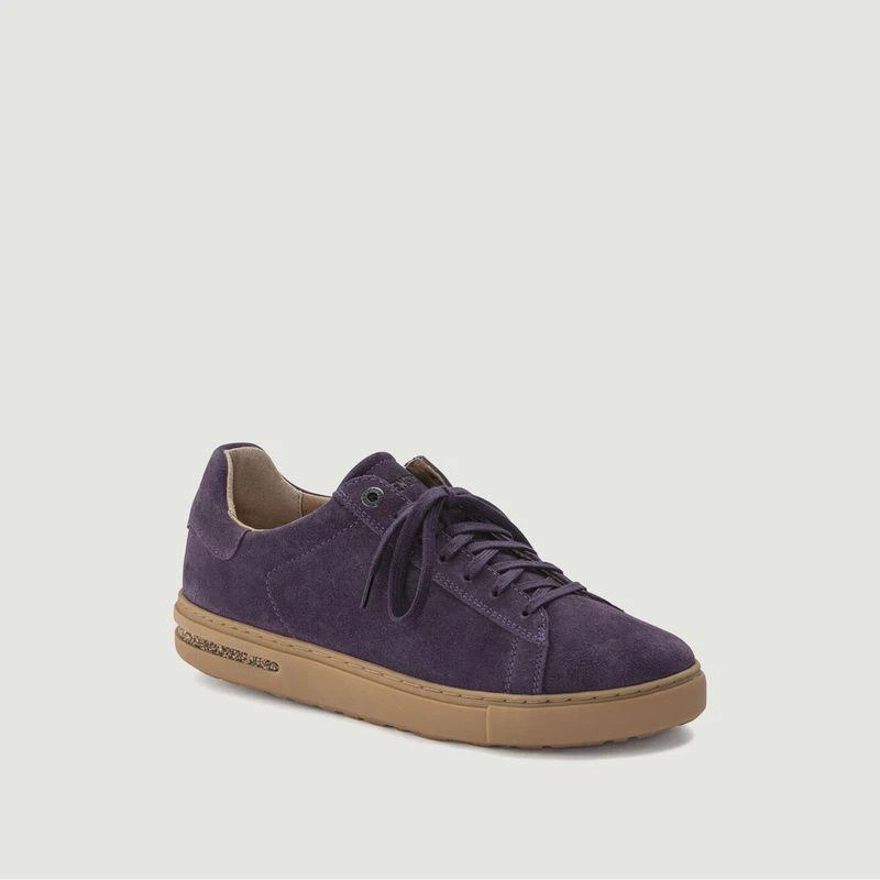 商品Birkenstock|Bend suede low top sneakers Dark berry BIRKENSTOCK,价格¥1231,第2张图片详细描述