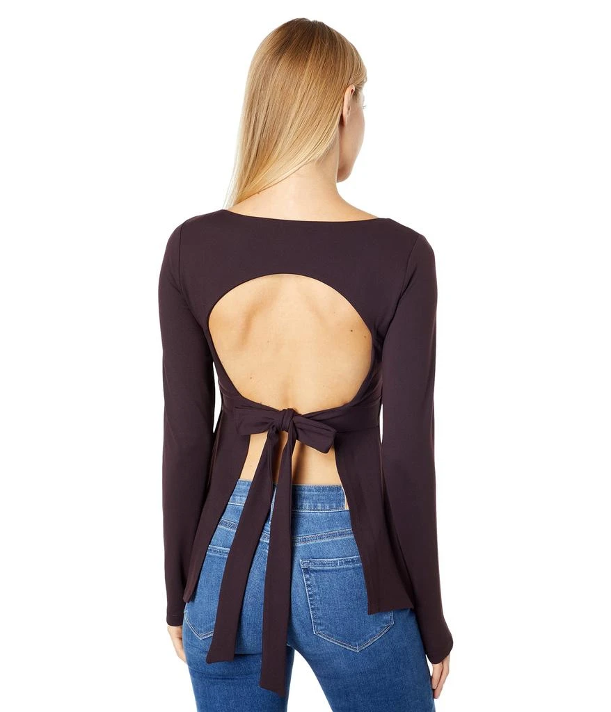 商品Susana Monaco|Tie Open Back Long Sleeve,价格¥248,第2张图片详细描述