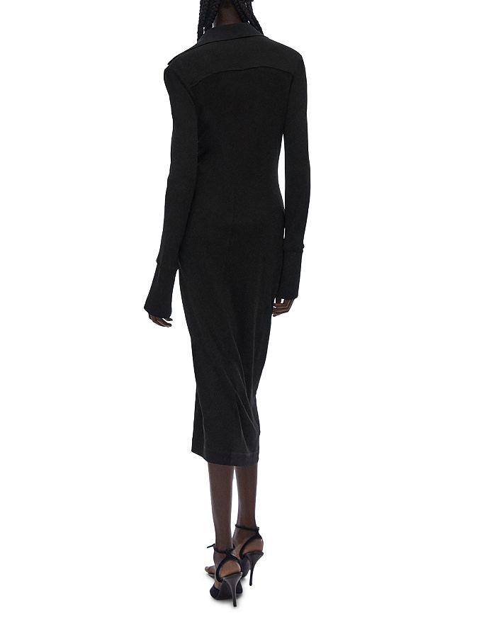 Asymmetrical Shirt Dress商品第2张图片规格展示