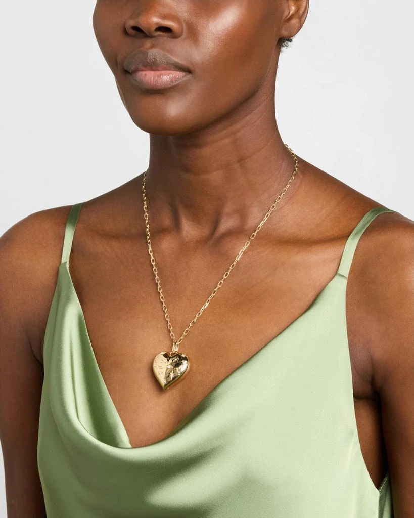 商品Sydney Evan|Diamond Icon Puffy Heart Pendant Necklace,价格¥55814,第2张图片详细描述