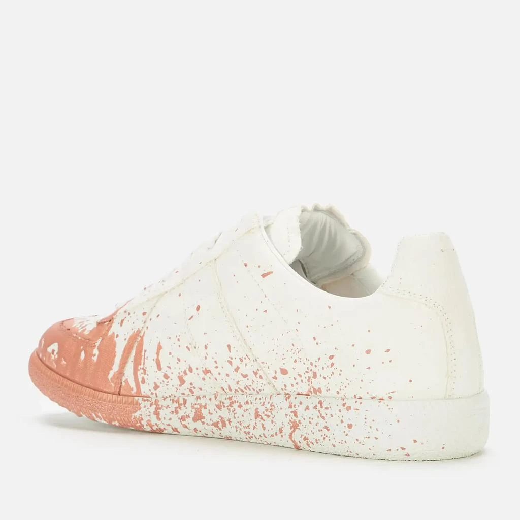 商品MAISON MARGIELA|Maison Margiela Men's Replica Painter Low Trainers - White/Coquille,价格¥1967,第2张图片详细描述