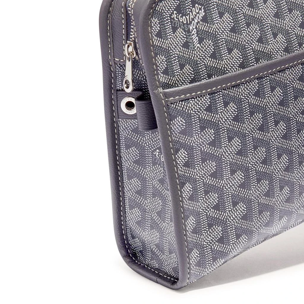 商品Goyard|Goyard Jouvence MM Grey Washbag,价格¥14592,第4张图片详细描述