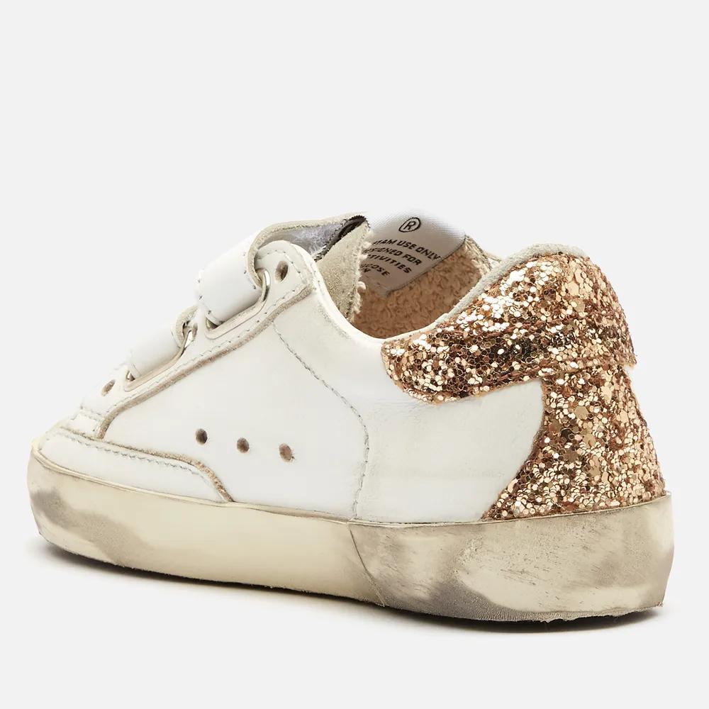 商品Golden Goose|Golden Goose Toddlers' Suede Toe and Leather Old School Trainers,价格¥1958,第4张图片详细描述