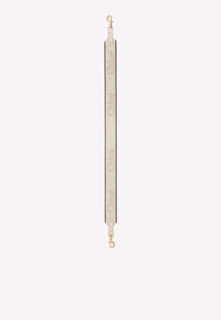 商品Chloé|Logo Linen Shoulder Strap,价格¥3233,第2张图片详细描述