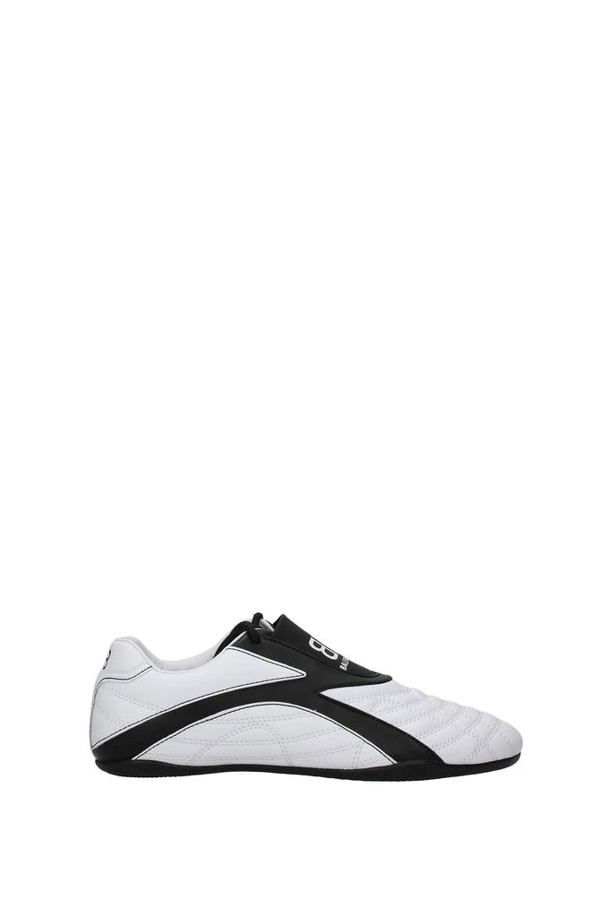 商品Balenciaga|Sneakers Leather White Black,价格¥1724,第1张图片