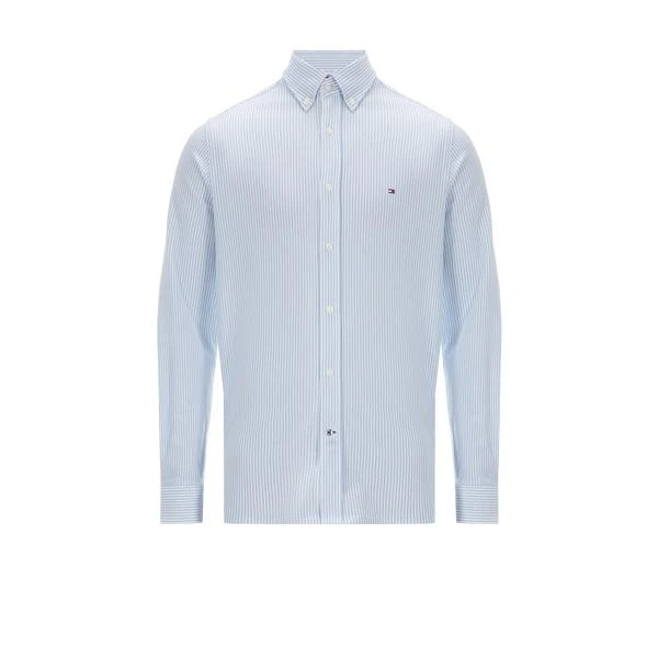 商品Tommy Hilfiger|Chemise rayée en coton,价格¥1050,第1张图片