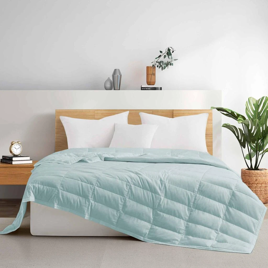 商品Puredown|TENCEL Lyocell Lightweight Cooling Down Bed Blanket Comforter, King or Queen Size Quilt,价格¥920,第2张图片详细描述
