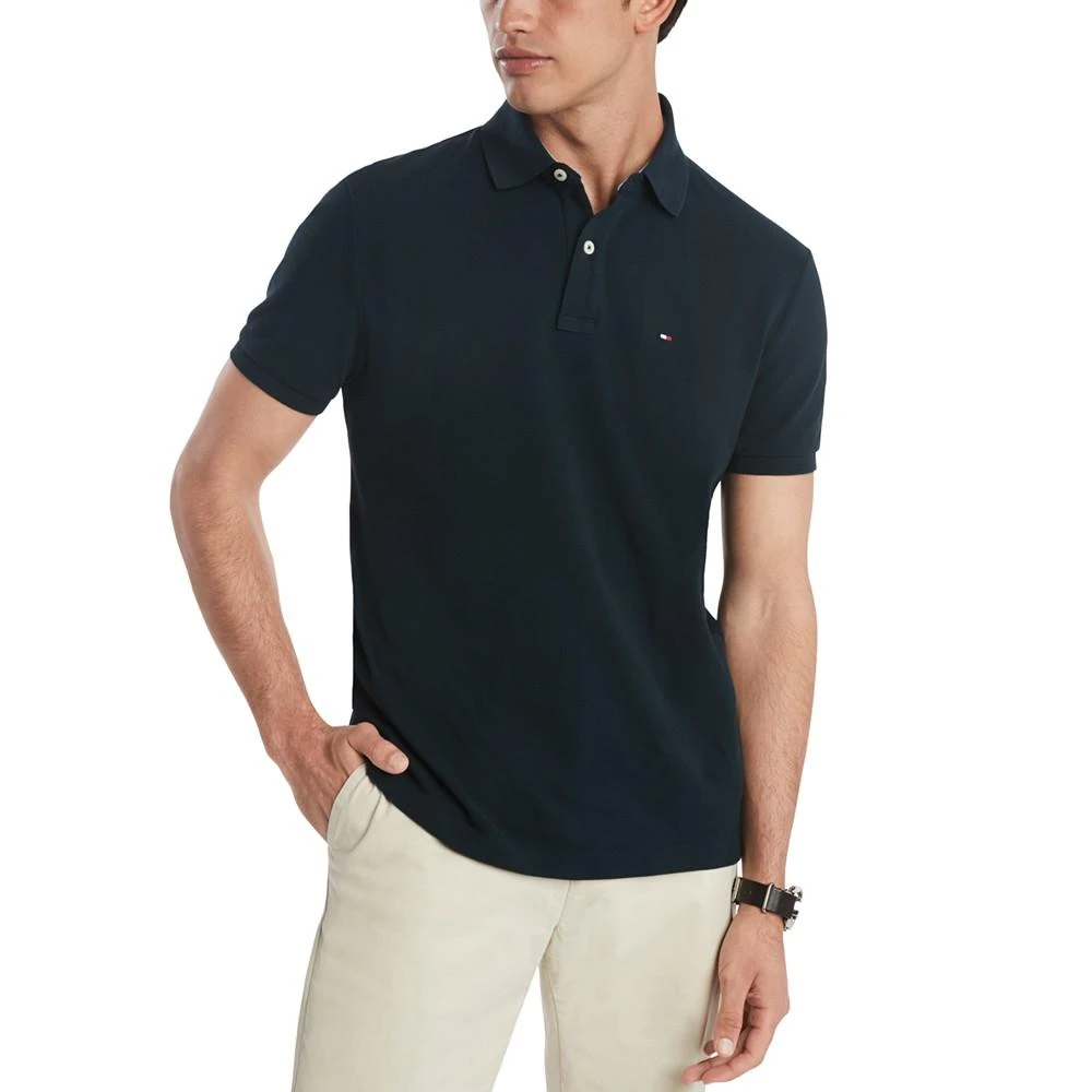 商品Tommy Hilfiger|男士有机棉短袖 Polo 衫 常规版型 多款配色,价格¥308,第1张图片