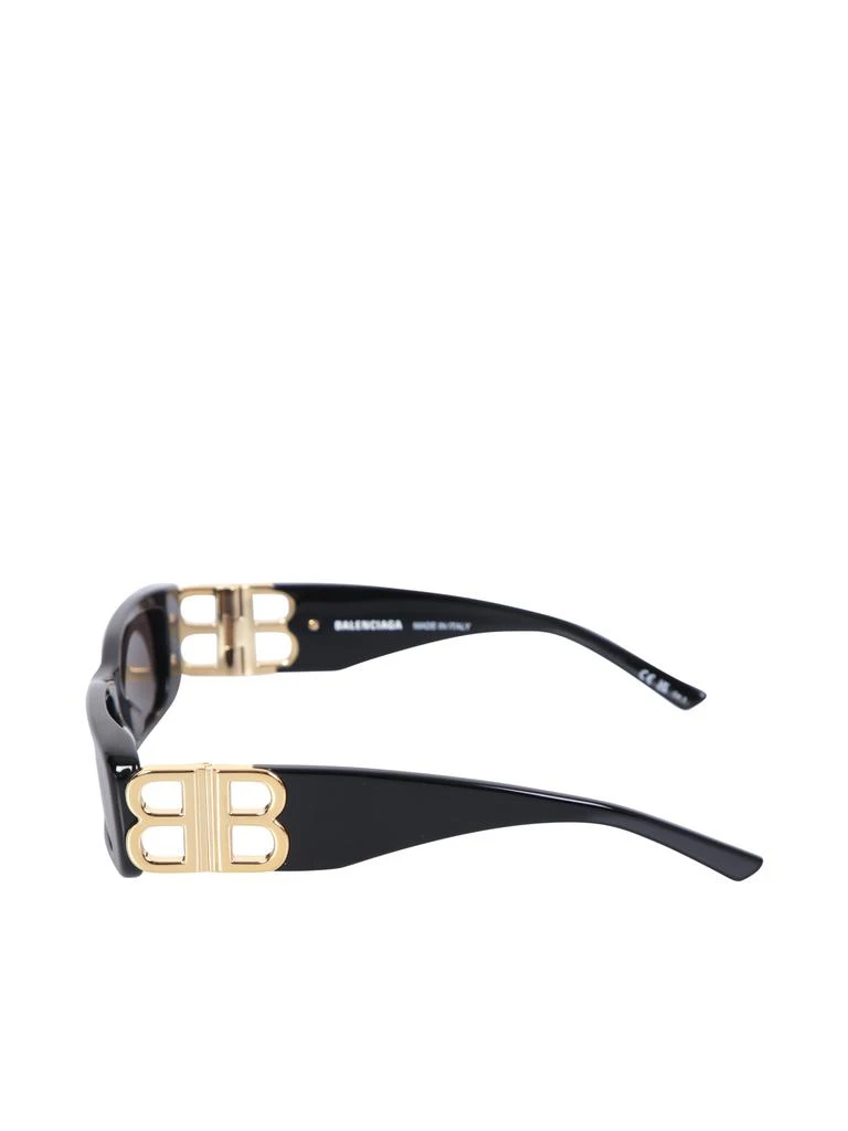 商品Balenciaga|Dinasty Rectangle Black Sunglasses,价格¥3042,第2张图片详细描述