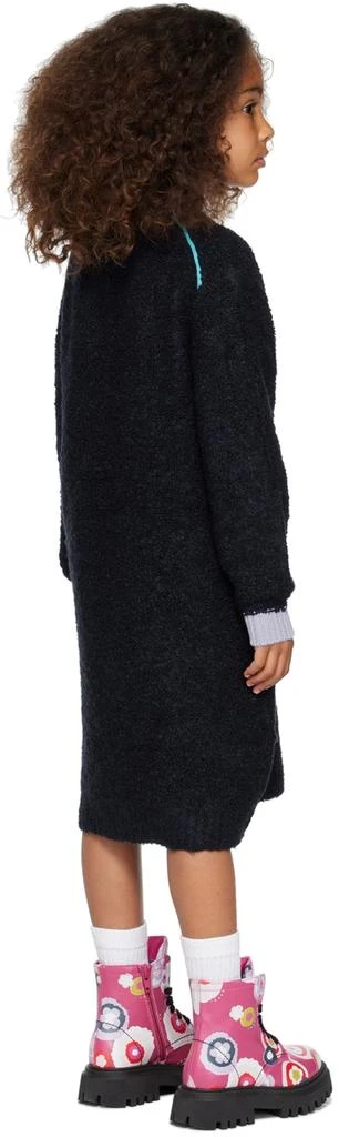 商品Marni|Kids Navy Embroidered Dress,价格¥751,第3张图片详细描述