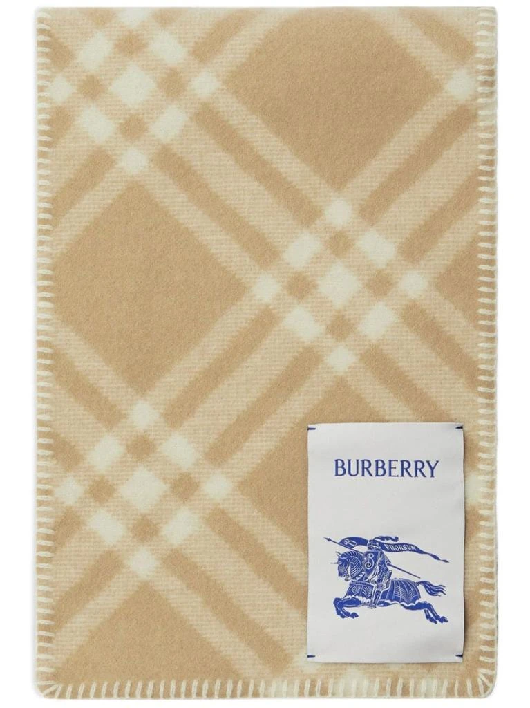 商品Burberry|BURBERRY CHECK WOOL SCARF,价格¥2091,第1张图片