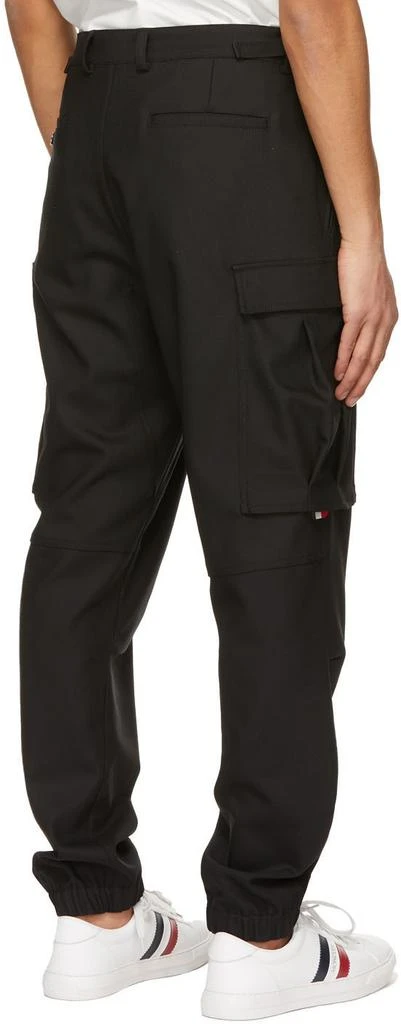 商品Moncler|Black Virgin Wool Cargo Pants,价格¥6228,第3张图片详细描述