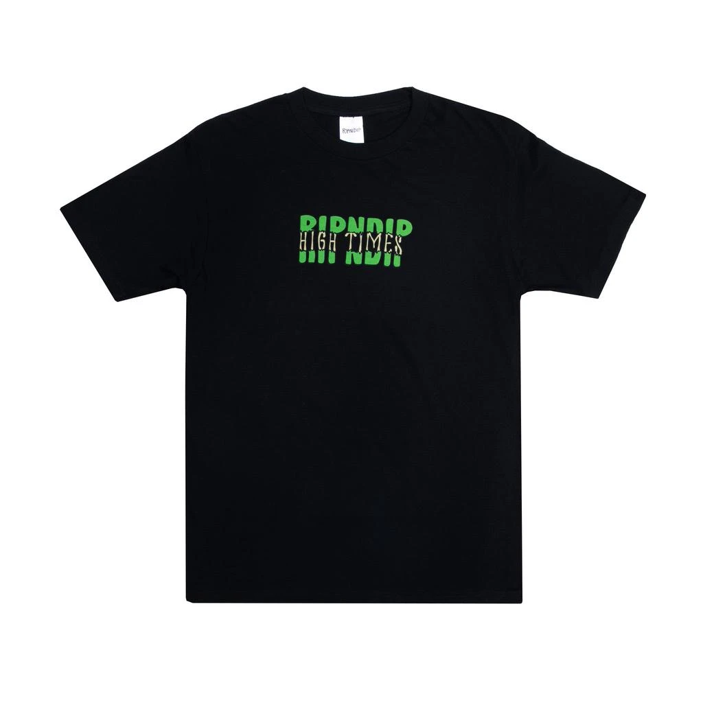 商品RIPNDIP|Ripndip x High Times Tee (Black),价格¥152,第2张图片详细描述