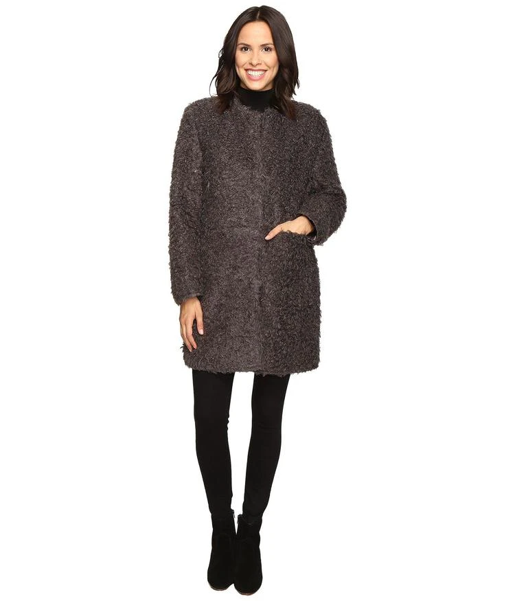 商品Via Spiga|Curly Faux Fur Coat,价格¥1150,第1张图片