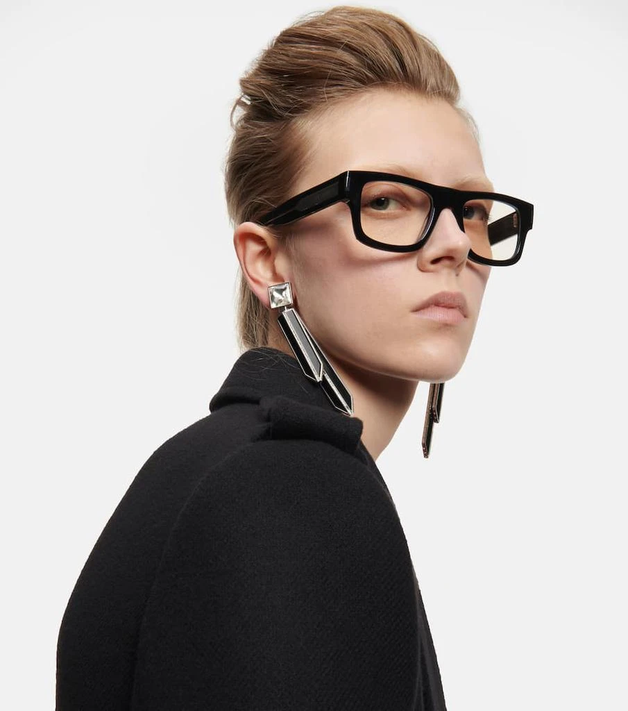 商品Yves Saint Laurent|SL 574矩形眼镜,价格¥3549,第3张图片详细描述