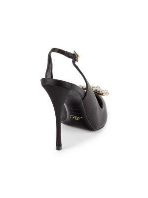 商品Roger Vivier|Embellished Point Toe Slingback Sandals,价格¥7495,第3张图片详细描述