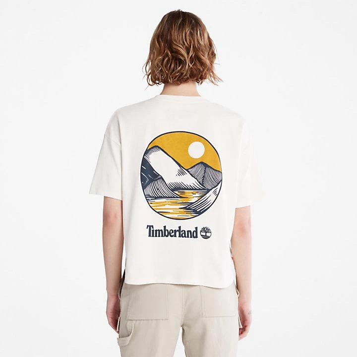 商品Timberland|TimberFresh™ Graphic T-Shirt for Women in White,价格¥258,第2张图片详细描述