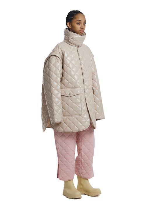 商品TRUNK PROJECT|Detachable Sleeves Quilted Jacket,价格¥2172,第5张图片详细描述