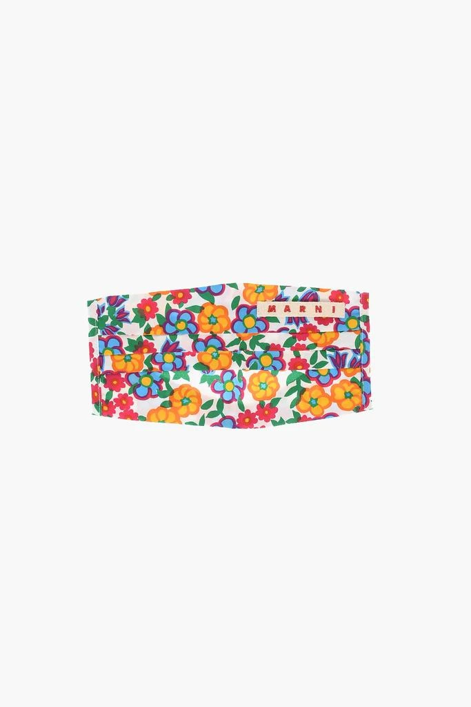 商品Marni|Marni floral printed cotton face mask cover,价格¥501,第1张图片