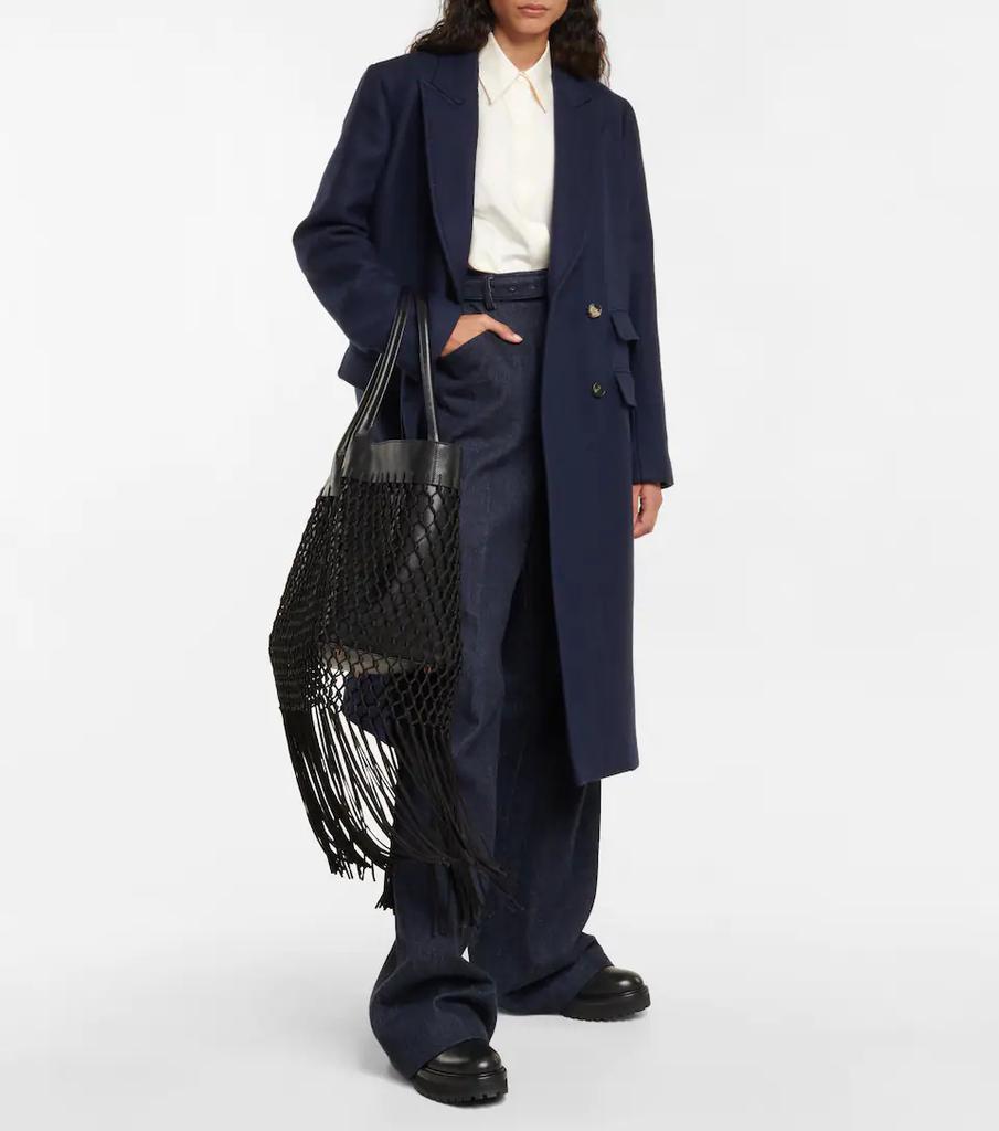 商品Gabriela Hearst|Double-breasted wool twill coat,价格¥28170,第4张图片详细描述