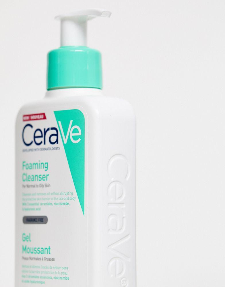 商品CeraVe|CeraVe Foaming Cleanser for Normal to Oily Skin 236ml,价格¥88,第4张图片详细描述