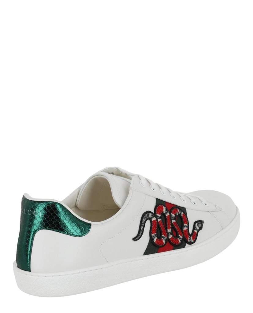 商品Gucci|Ace Embroidered Snake Low-Top Sneakers,价格¥3025,第3张图片详细描述