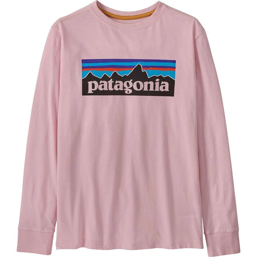 商品Patagonia|Regenerative Organic Certified Cotton P-6 T-Shirt - Boys',价格¥195,第1张图片详细描述