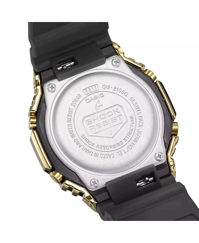 商品G-Shock|Men's Black Resin Strap Watch 44.4mm GM2100G-1A9,价格¥1794,第4张图片详细描述