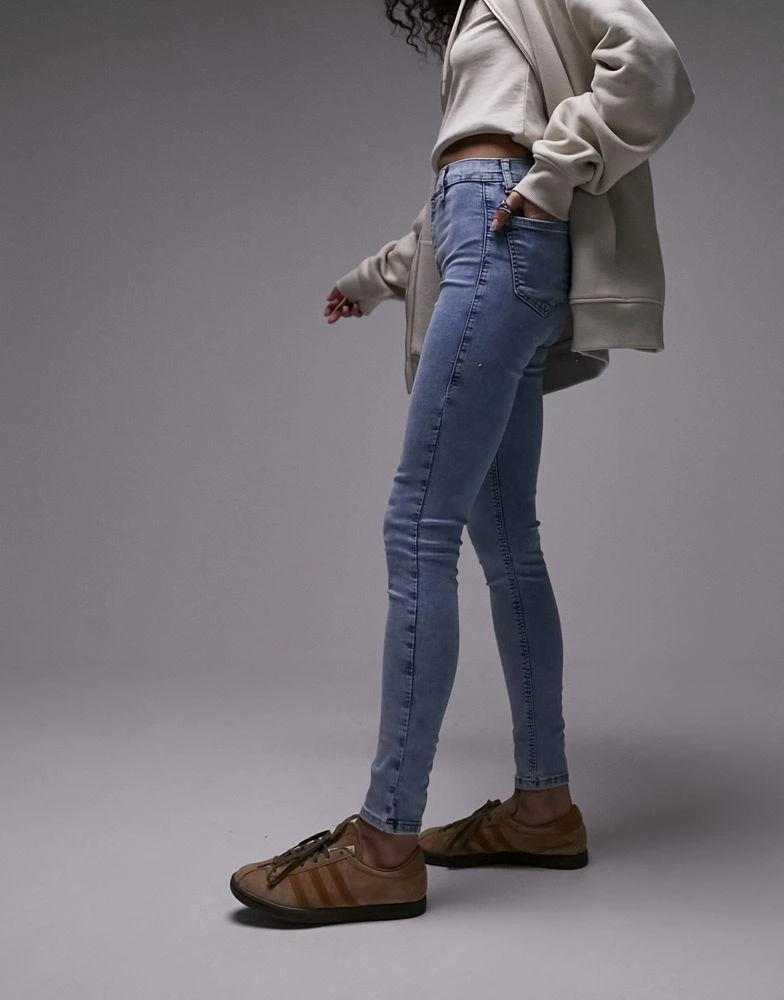 商品Topshop|Topshop Joni jeans in bleach,价格¥385,第4张图片详细描述