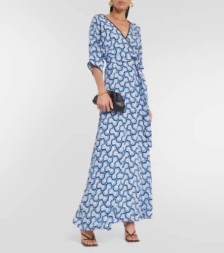 商品Diane von Furstenberg|印花中长连衣裙,价格¥3548,第2张图片详细描述