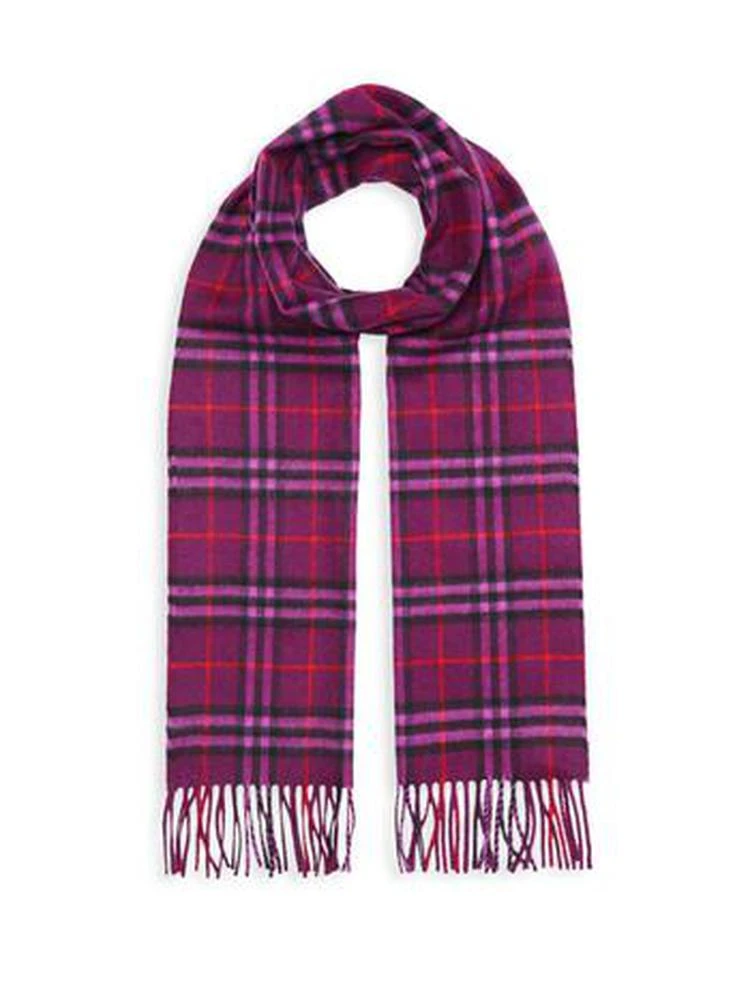 商品Burberry|Burberry - Vintage Check Cashmere Scarf,价格¥1921,第1张图片