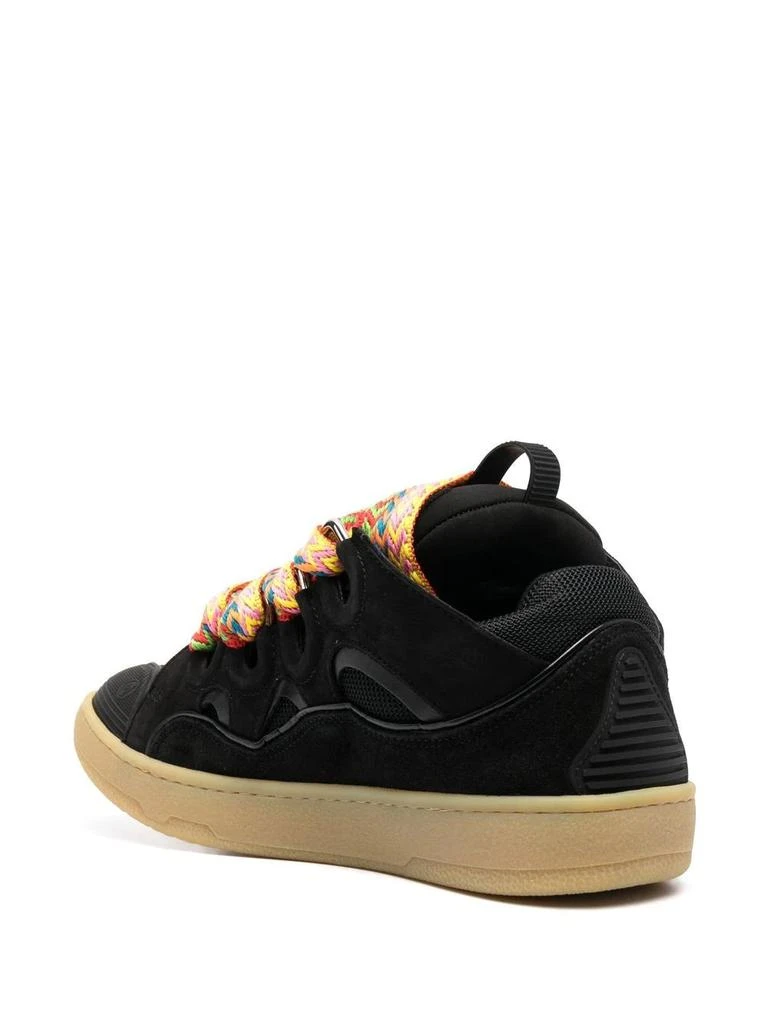 商品Lanvin|LANVIN WOMEN LEATHER CURB SNEAKERS,价格¥3665,第2张图片详细描述