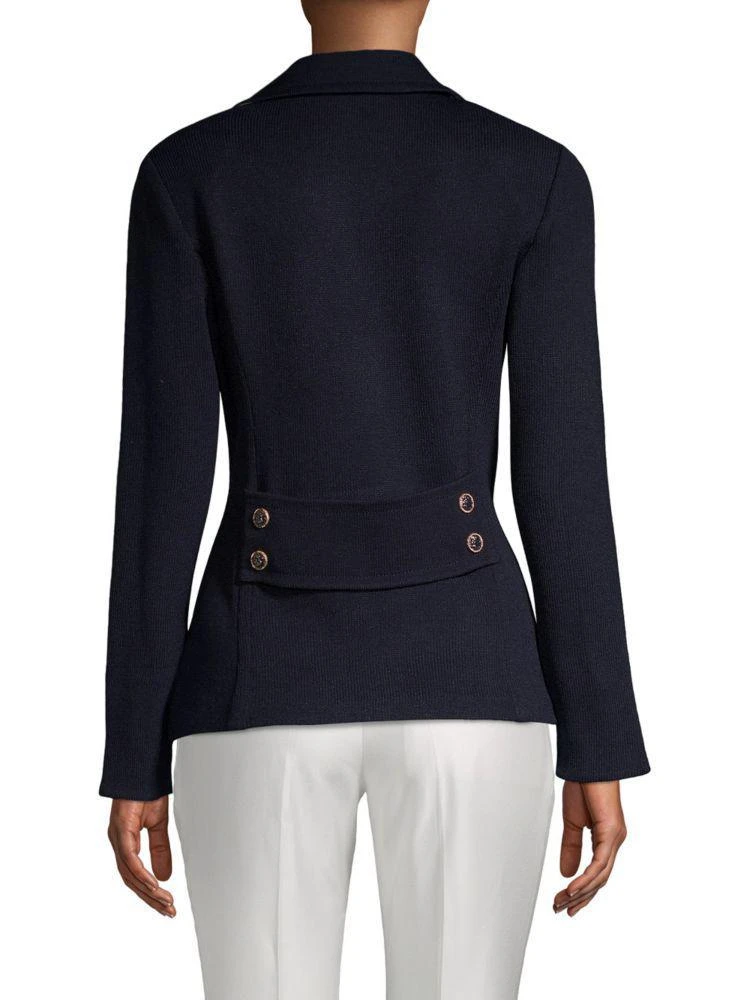 商品St. John|Santana Long-Sleeve Jacket,价格¥5695,第2张图片详细描述