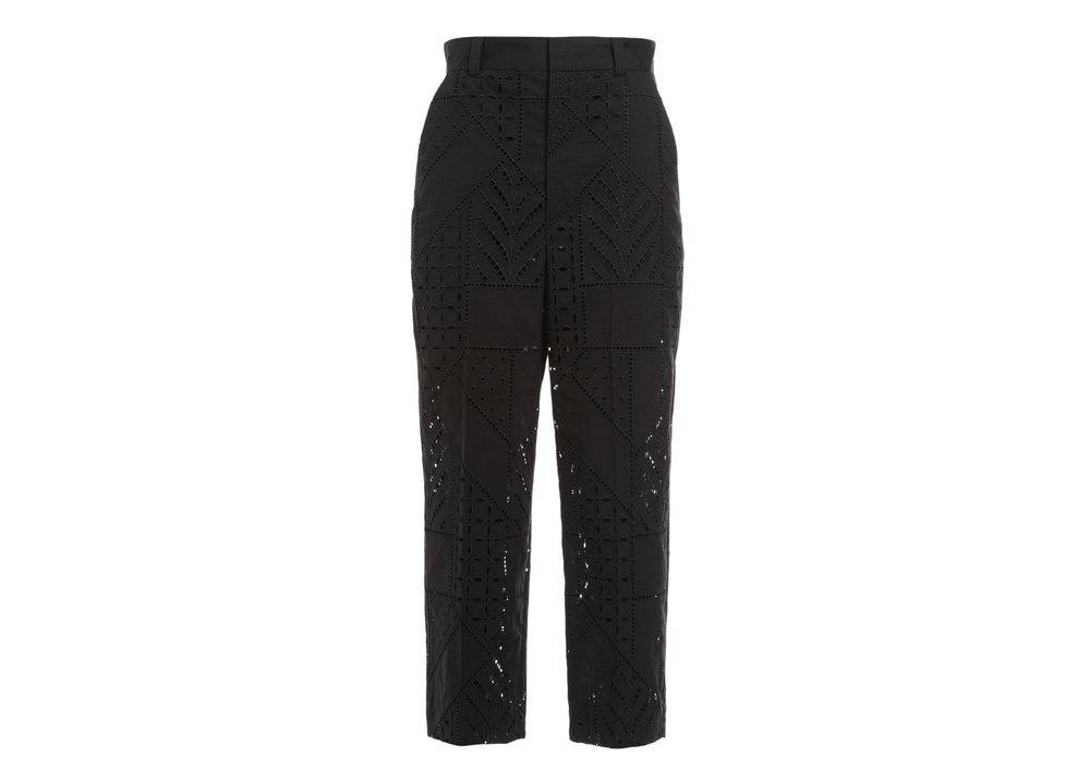 商品Just Cavalli|Just Cavalli Perforated Cropped Pants,价格¥1143,第1张图片