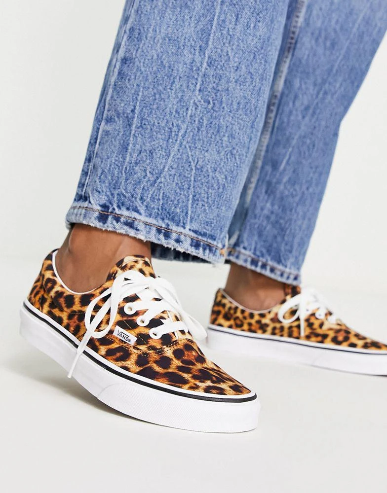 商品Vans|Vans Era leopard print trainers in multi,价格¥464,第3张图片详细描述