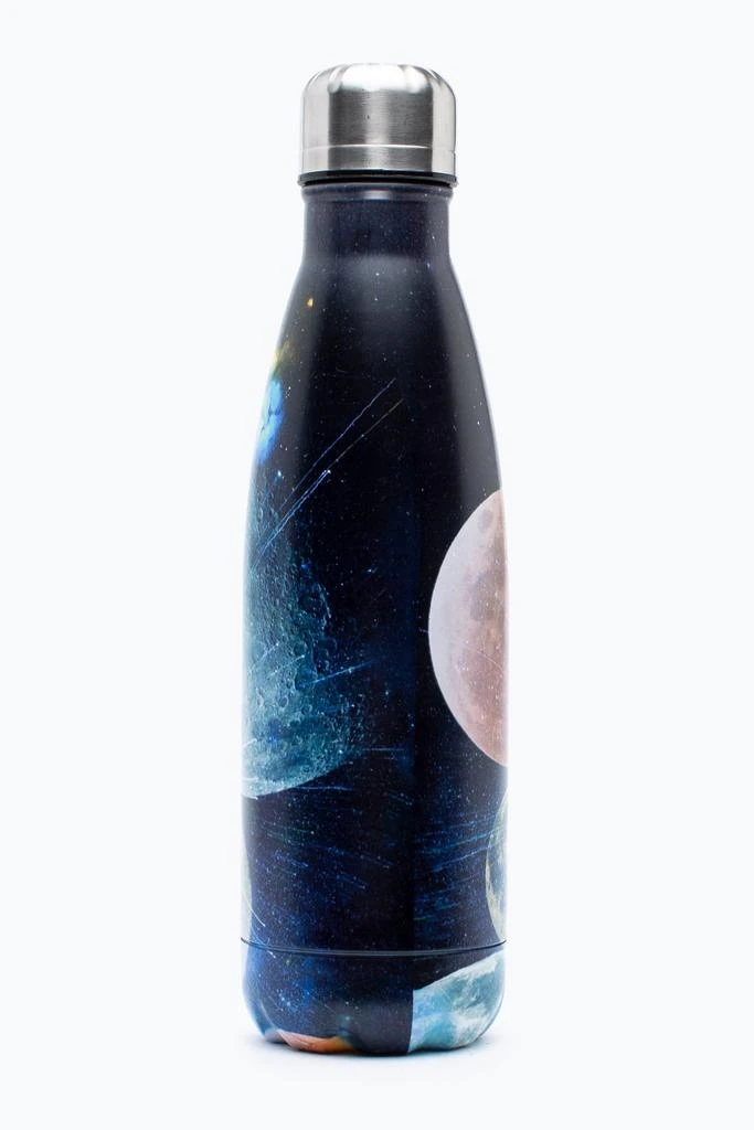 商品HYPE ACCESSORIES|HYPE BLACK PLANET METAL WATER BOTTLE,价格¥168,第2张图片详细描述