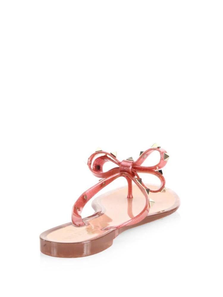 商品Valentino|Valentino - Valentino Garavani Rockstud Jelly Thong Sandals,价格¥1559,第2张图片详细描述