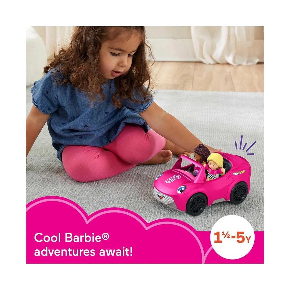 商品Fisher Price|Barbie Convertible by Little People Set,价格¥82,第4张图片详细描述