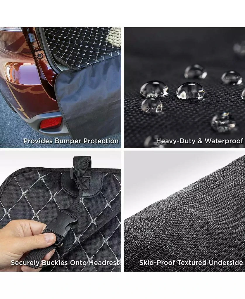 商品Pawple|Cargo Liner, Seat Cover for Dogs, Waterproof Dog Seat Cover,价格¥224,第2张图片详细描述