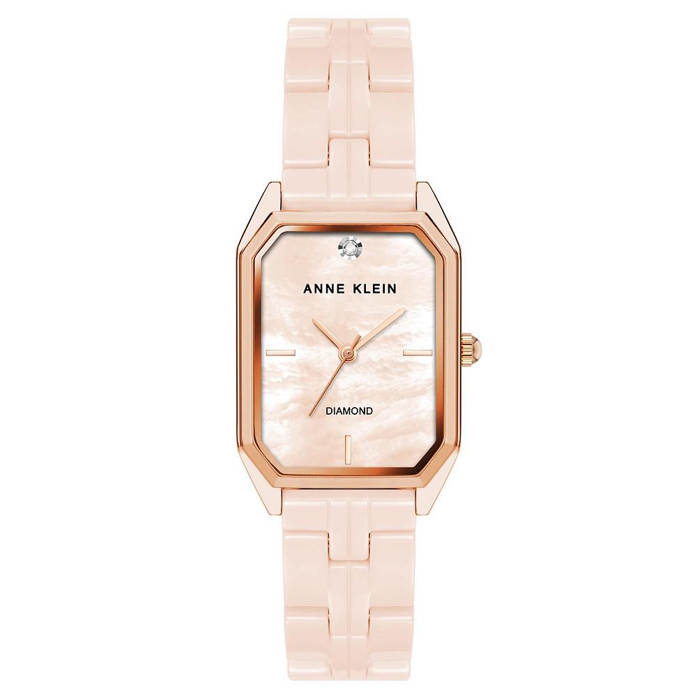 Women's Blush Pink Ceramic Bracelet Watch, 24mm商品第1张图片规格展示