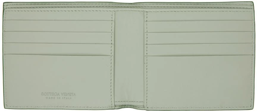 商品Bottega Veneta|Green Bi-Fold Wallet,价格¥4964,第3张图片详细描述