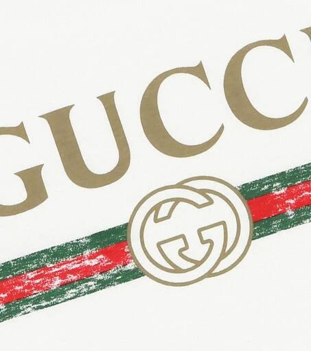 商品Gucci|儿童经典logo纯棉T恤,价格¥1654,第3张图片详细描述