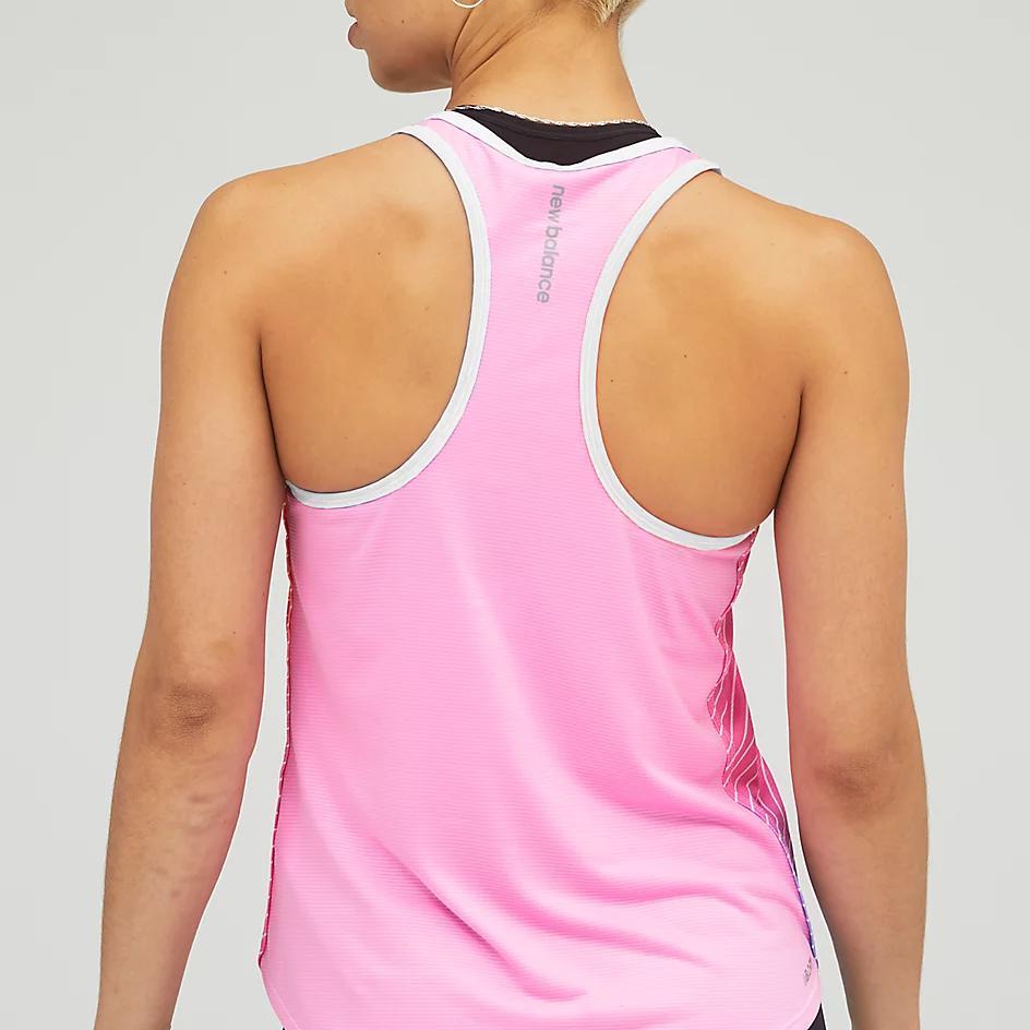 商品New Balance|Printed Accelerate Tank,价格¥108,第5张图片详细描述